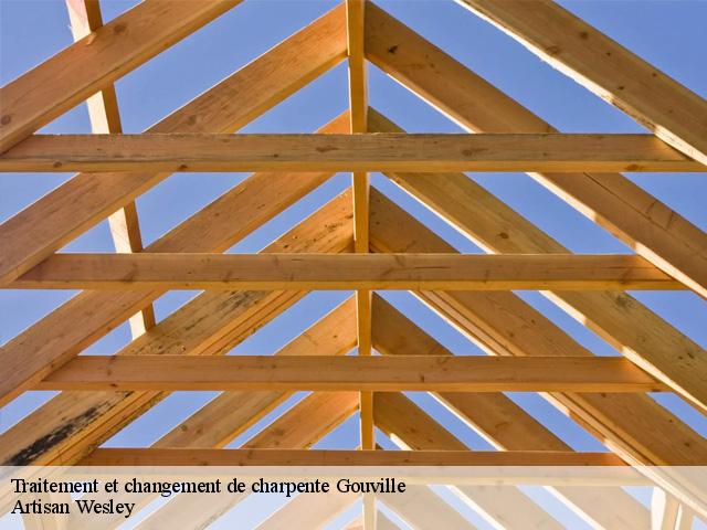 Traitement et changement de charpente  gouville-27240 Artisan Wesley